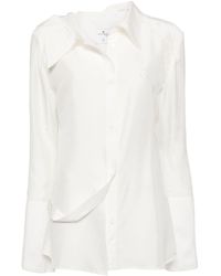 Courreges - Modular Silk Shirt - Lyst