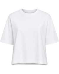 Enza Costa - T-Shirt Supima En Coton - Lyst