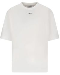Off-White c/o Virgil Abloh - Thinkman Logo-print T-shirt - Lyst