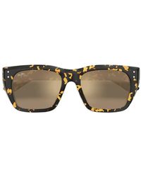 Maui Jim - Aloha Lane Tortoiseshell Square Sunglasses - Lyst