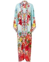 CAMILLA - Floral-Print Kimono - Lyst