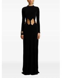 Arcina Ori - Gisella Cut-Outs Maxi Dress - Lyst