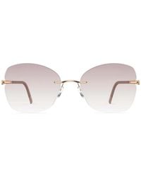 Silhouette - Momentum Rimless Sunglasses - Lyst