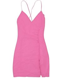 CALLIPYGIAN - V-Neck Midi Dress - Lyst