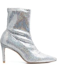 Stuart Weitzman - Holographic-Effect 160Mm Boots - Lyst