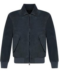 Franzese Collection - Suede Zip Jacket - Lyst
