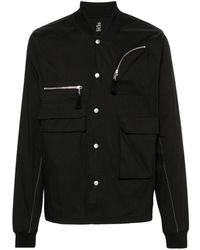 Thom Krom - Band-collar Multi-pocket Shirt - Lyst