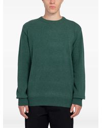 Minimum - Roland Crew-Neck Ribbed-Trim Sweater - Lyst