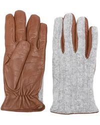 Eleventy - Cable-Knit Gloves - Lyst