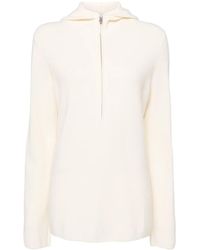 JNBY - Wool Hooded Long-Sleeved Jumper - Lyst