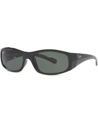 Ray-Ban - Rectangle-Frame Polarized Sunglasses - Lyst