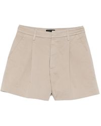 Dondup - Pleated Tailored Shorts - Lyst