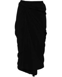 Rick Owens - Asymmetric-Design Skirt - Lyst
