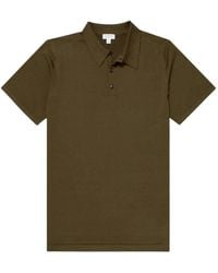 Sunspel - Cotton Short-Sleeve Polo Shirt - Lyst