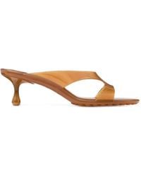 Jimmy Choo - Jelly Drop 50 Amber Jelly Sandals - Lyst
