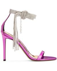 Alexandre Vauthier - Diana 105mm Crystal-embellished Sandals - Lyst