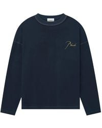 Rhude - Classique Reverse Long-Sleeve Sweater - Lyst