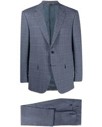 Canali - Blazer A Cuadros - Lyst