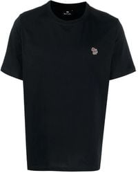 Paul Smith - Zebra Logo Cotton T-Shirt - Lyst