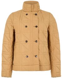 Moorer - Quilted Double-Breasted Jacket - Lyst