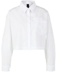 Marc Cain - Cropped Chest-Pocket Shirt - Lyst