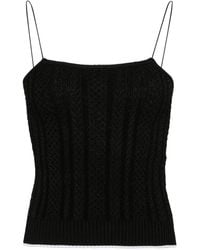 Jacquemus - Le Haut Bella ケーブルニットトップ - Lyst