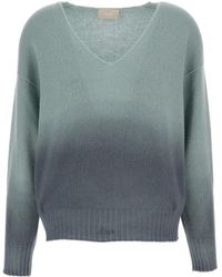 Drumohr - Ombre-effect V-neck sweater - Lyst