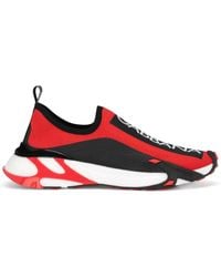 Dolce & Gabbana - Fast Logo Pull-on Sneakers - Lyst