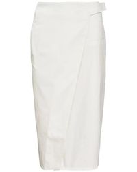 Club21 - Camille Wrap Midi Skirt - Lyst