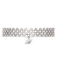 Blumarine - Logo-Pendant Choker Necklace - Lyst