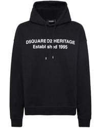 DSquared² - Relax Fit Hoodie - Lyst