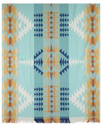 Pendleton - Serviette Frangée À Imprimé Géométrique - Lyst