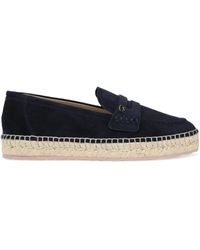 Gianvito Rossi - Lido Suede Espadrilles - Lyst