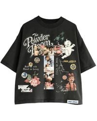Free Refills - The Powder Room Graphic-Print T-Shirt - Lyst