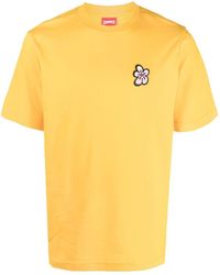 Camper - Floral-print Short-sleeve T-shirt - Lyst