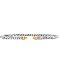 David Yurman - Bracelet Micro Cable Flex - Lyst