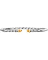 David Yurman - Bracciale Cable Flex Micro - Lyst