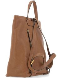 Gianni Chiarini - Sandra Maxi-Grain Leather Backpack - Lyst