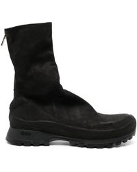 Yohji Yamamoto - Stiefel Mit Runder Kappe - Lyst