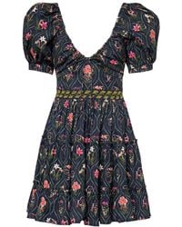 Agua Bendita - Manzanilla Pacifico Mini Dress - Lyst