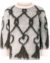 Genny - Patterned Sweater - Lyst