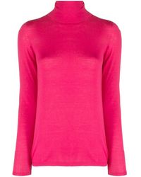 Max Mara - High-neck Knitted Top - Lyst