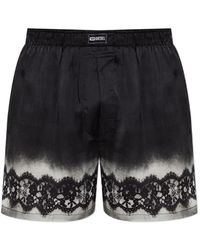 DIESEL - Ryan-Gft Lace-Trim Boxers - Lyst