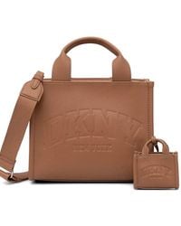 DKNY - Logo-Embossed Tote Bag - Lyst