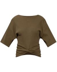 Gestuz - Gzbetty Twist-Detail T-Shirt - Lyst