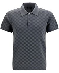 Gucci - Gg Jacquard-Knit Polo Shirt - Lyst