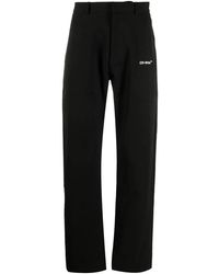Off-White c/o Virgil Abloh - Arrows-Print Straight-Leg Trousers - Lyst