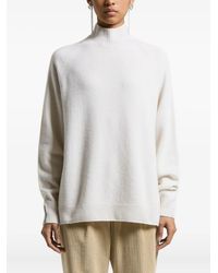 Peserico - Jersey con cuello alto y manga raglán - Lyst