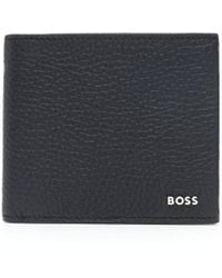 BOSS by HUGO BOSS Hugo - Money Clip Card Holder In Italian Leather in Light  Brown (Brown) for Men | Lyst
