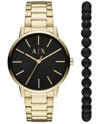 ARMANI EXCHANGE - Round-Dial Segment-Bracelet 44Mm Watch - Lyst